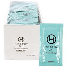 Gel douche & Shampoing 2en1, sachet de 12 ml