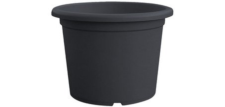 Pot de fleurs 'Basic round', diam.: 200 mm, anthracite