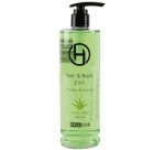 Gel douche & shampoing 2en1, flacon pompe de 400 ml