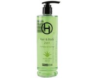 Gel douche & shampoing 2en1, flacon pompe de 400 ml