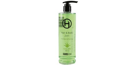 Gel douche & shampoing 2en1, flacon pompe de 400 ml