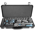 Jeu de douilles & embouts, coffret de 56 pièces