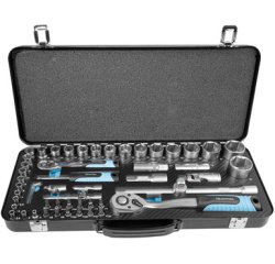 Jeu de douilles & embouts, coffret de 56 pièces