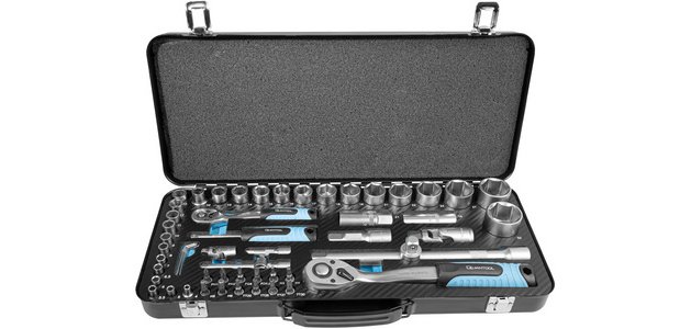 Jeu de douilles & embouts, coffret de 56 pièces