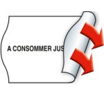 Étiquette pré-imprimée pour étiqueteuse, 32 x 19 mm