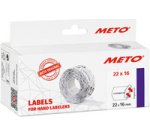 Étiquette pré-imprimée pour étiqueteuse, 32 x 19 mm