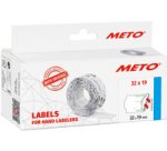 Étiquette pré-imprimée pour étiqueteuse, 32 x 19 mm
