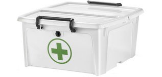 CEP Boîte à pharmacie HW 698 - 1ers secours, 20 litres