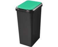 CEP Poubelle de tri sélectif Touch & Lift, 45 litres, jaune
