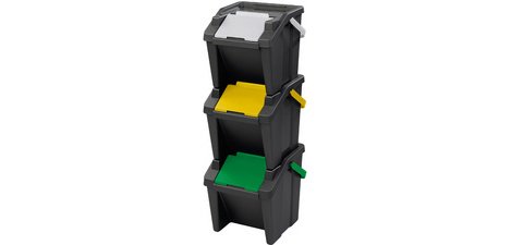 CEP 'Tower' Waste Sorting System, 30 liters, set of 3