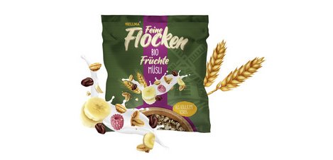 Muesli aux fruits bio, en sachet portion de 45 g