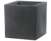 Cube à plantes 'Schio Cubo 40', smoke