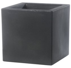 Cube à plantes 'Schio Cubo 30', anthracite