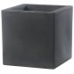Cube à plantes 'Schio Cubo 30', anthracite