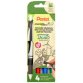 Rollerpen met gel-inkt EnerGel BL77 Eco, verpakking van 4