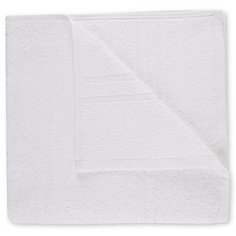 Serviette de toilette, en coton 450 g/m², blanc