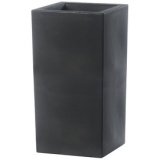 Colonne à plantes 'Schio Cubo Alto 80', anthracite