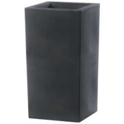 Colonne à plantes 'Schio Cubo Alto 80', anthracite