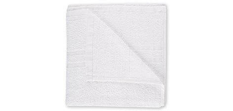 Serviette de toilette Eco, en coton 380 g/m², blanc