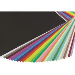 Papier de couleur 'MAYA', 500 x 700 mm, noir