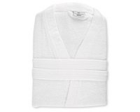 Peignoir de bain Kimono, en coton, blanc