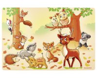 Set de table ANIMAUX DE LA FORET