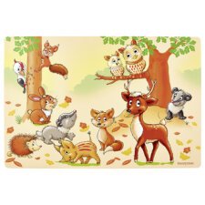 Set de table ANIMAUX DE LA FORET