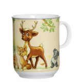 Tasse ANIMAUX DE LA FORET, 270 ml