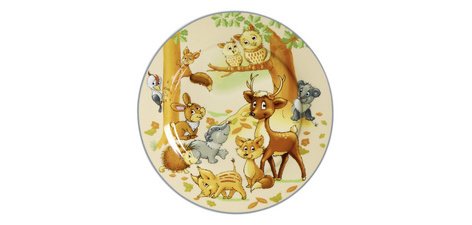 Assiette ANIMAUX DE LA FORET
