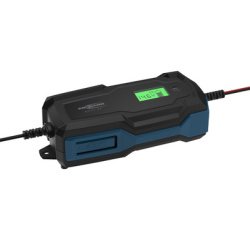 Chargeur de batterie BC, 6-12V/10A, noir/bleu