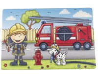 Set de table BERNIE LE POMPIER