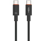 Câble données & charge avec écran, anthracite, 2,0 m