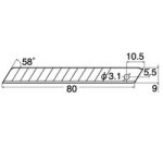 NT Lames de rechange BA-170 pour cutter, 9 mm