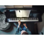 Lampe de chevet LED BOOK LIGHT, rechargeable, noir