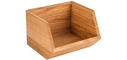 Buffet box, 175 x 155 x 125 mm, natural oak