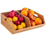 Boîte à buffet, 2 compartiments, chêne naturel