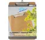 Porte-bloc, en fibres de bois dur, A4 portrait