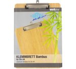 Porte-bloc, en bambou, A4 portrait