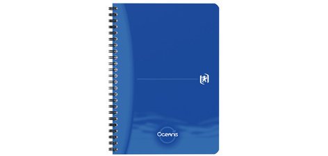 Spiraalschrift Office 'Oceanis' A4 PP geruit
