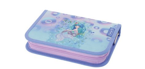 Etui scolaire 'Mtstic Mermaid', 31 pièces