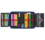 Etui scolaire 'High Speed', 31 pièces