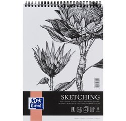 Bloc à dessin Oxford Sketching A3 spirale 50 feuilles 120g