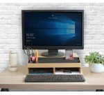 Support pour écran 'Savana', en carton, naturel