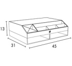 Support pour écran 'Savana', en carton, naturel