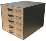 Module de classement 'Savana', A4, en carton, naturel