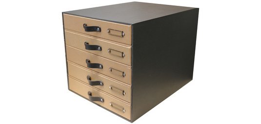 Module de classement 'Savana', A4, en carton, naturel