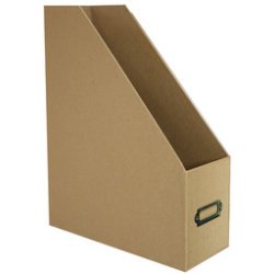 Porte-revues 'Savana', A4, en carton, naturel