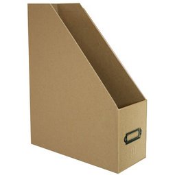 Porte-revues 'Savana', A4, en carton, naturel