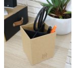 Pot à crayons 'Savana', A4, en carton, naturel