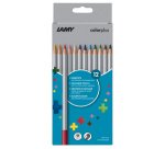 Triangular colored pencil colorplus, set of 12